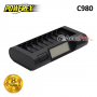PoweRex MH-C980 แท่นชาร์จ 1-8 ก้อน1 ชม.แยกอิสระ